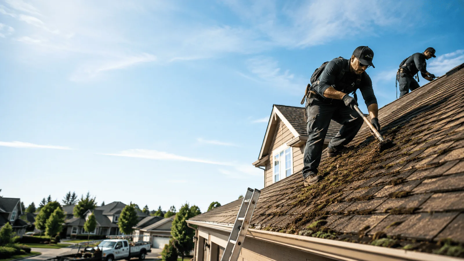 Roof Moss Removal in Websterville, VT near me